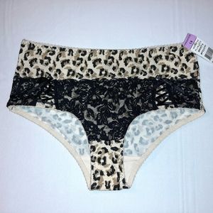 NWT 🖤 Paramour Leopard Brief Panty